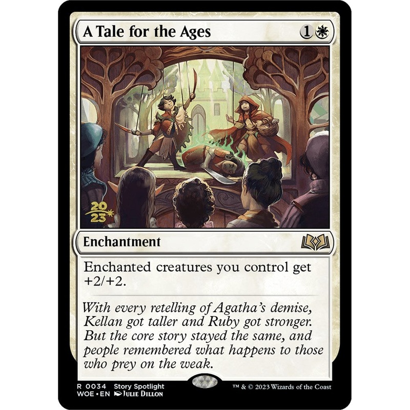 A Tale for the Ages [Wilds of Eldraine Prerelease Promos]