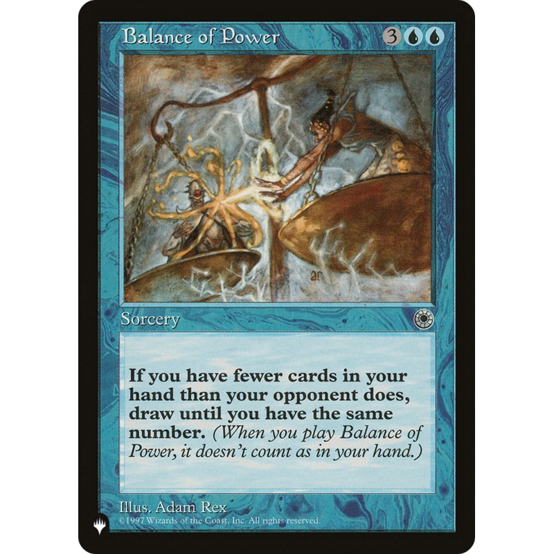 Balance of Power [The List]