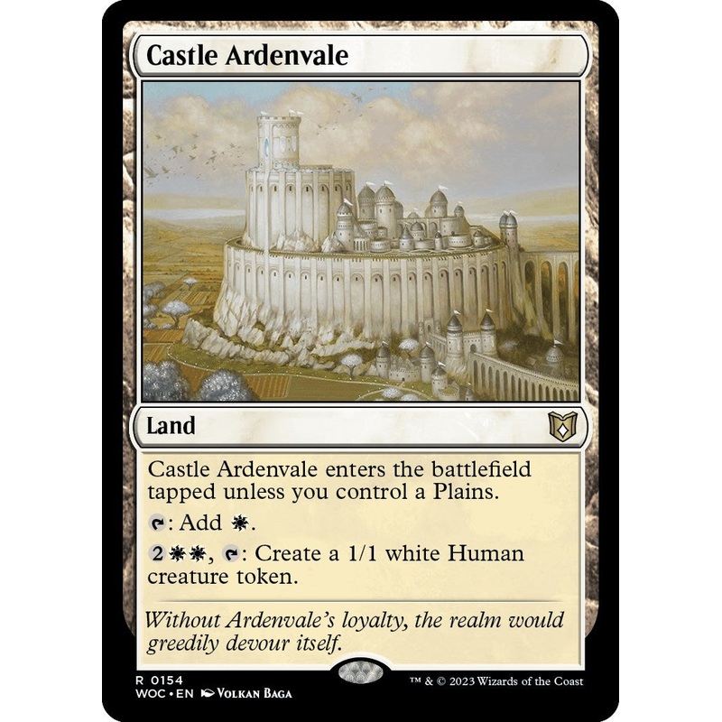 Castle Ardenvale [Wilds of Eldraine Commander]