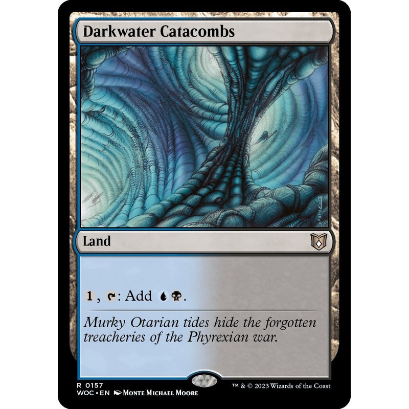 Darkwater Catacombs [Wilds of Eldraine Commander]