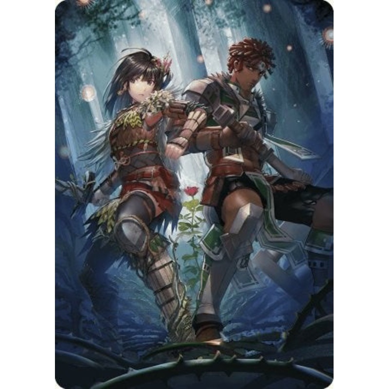 Defense of the Heart Art Card [Wilds of Eldraine Art Series]