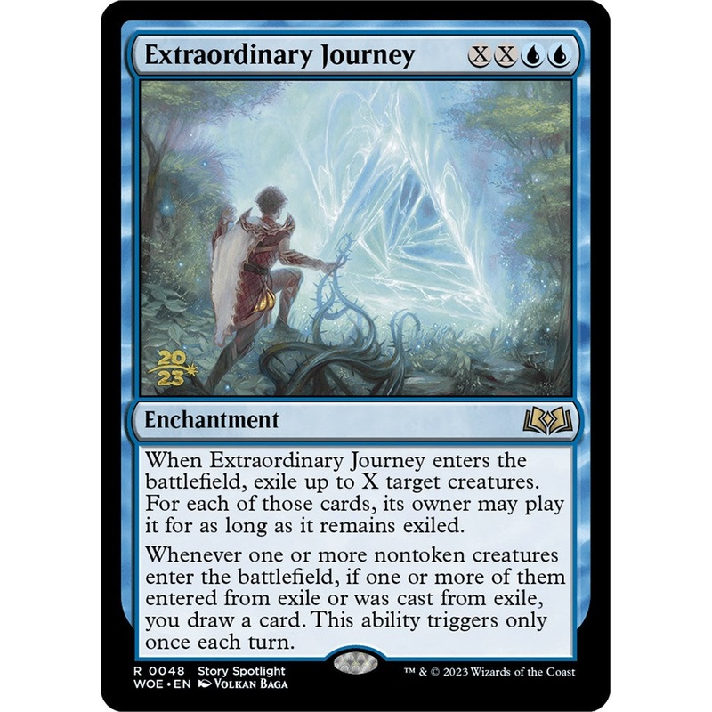 Extraordinary Journey [Wilds of Eldraine Prerelease Promos]