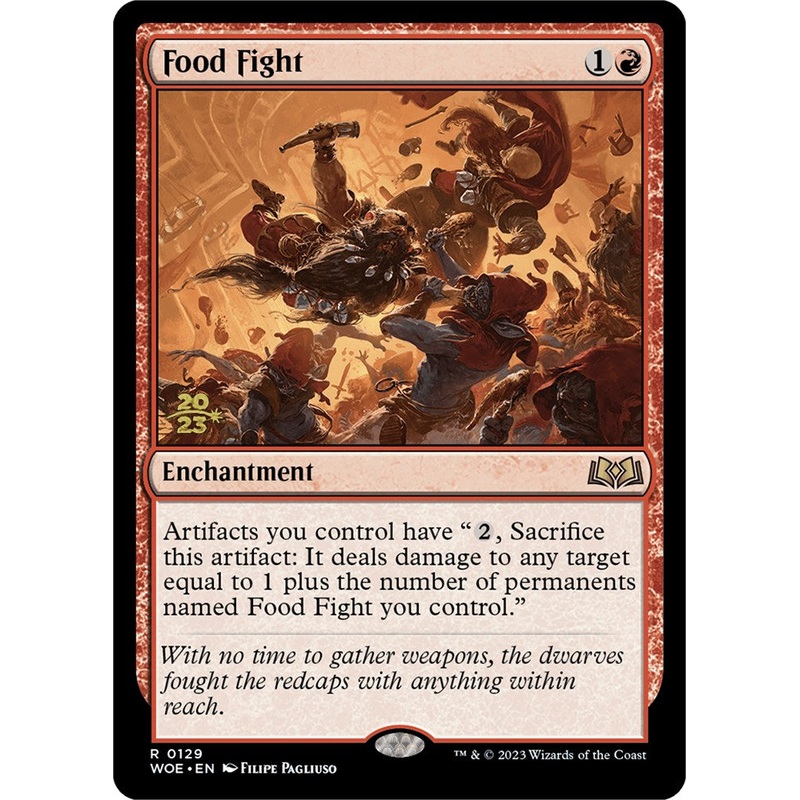 Food Fight [Wilds of Eldraine Prerelease Promos]