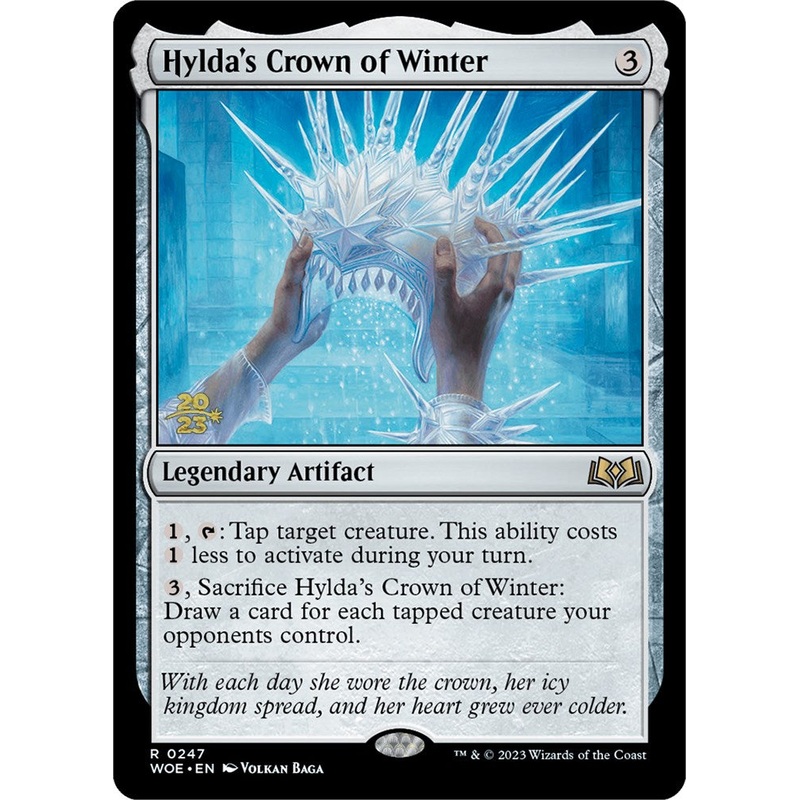 Hylda's Crown of Winter [Wilds of Eldraine Prerelease Promos]