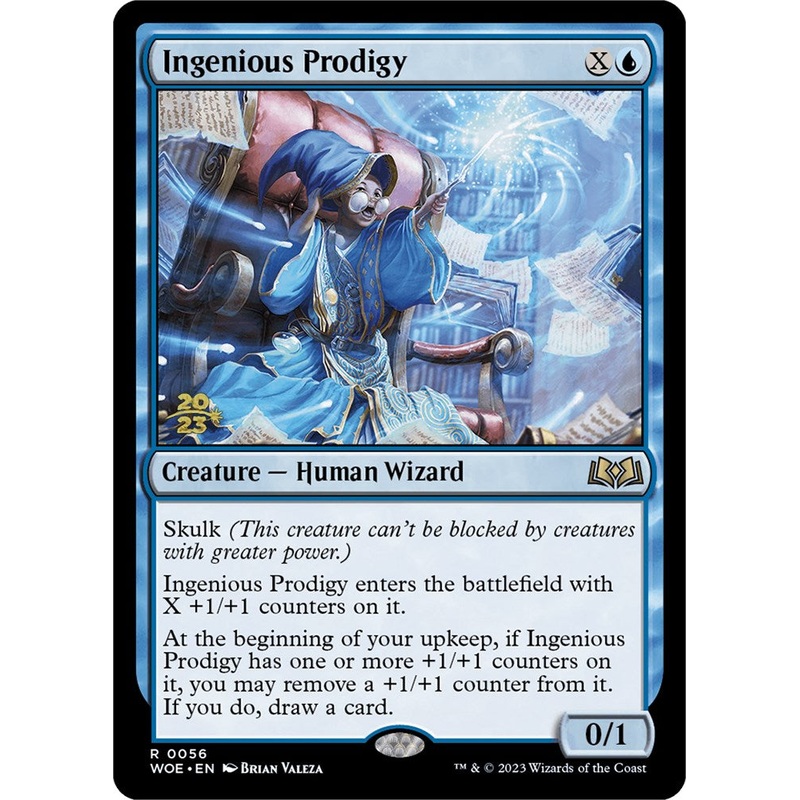 Ingenious Prodigy [Wilds of Eldraine Prerelease Promos]
