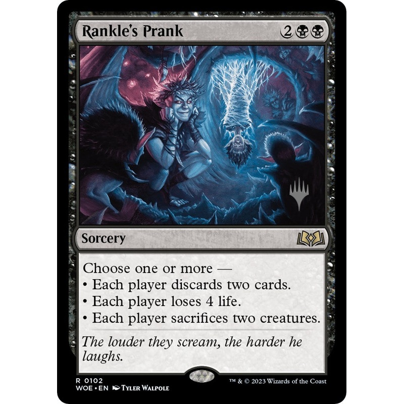 Rankle's Prank (Promo Pack) [Wilds of Eldraine Promos]