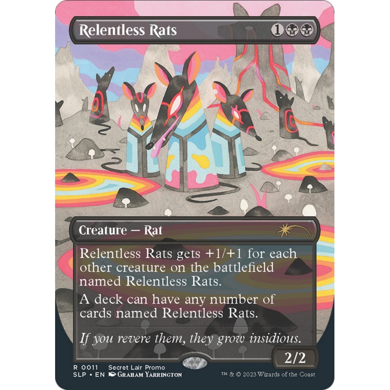 Relentless Rats (0011) [Secret Lair Showdown]