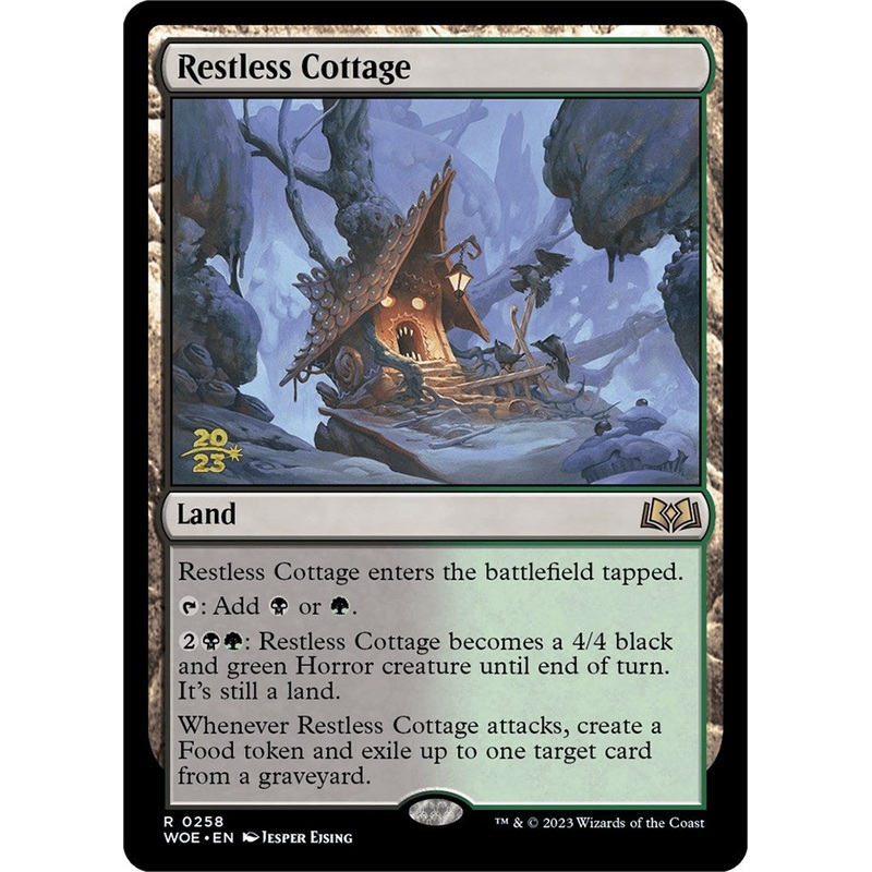 Restless Cottage [Wilds of Eldraine Prerelease Promos]