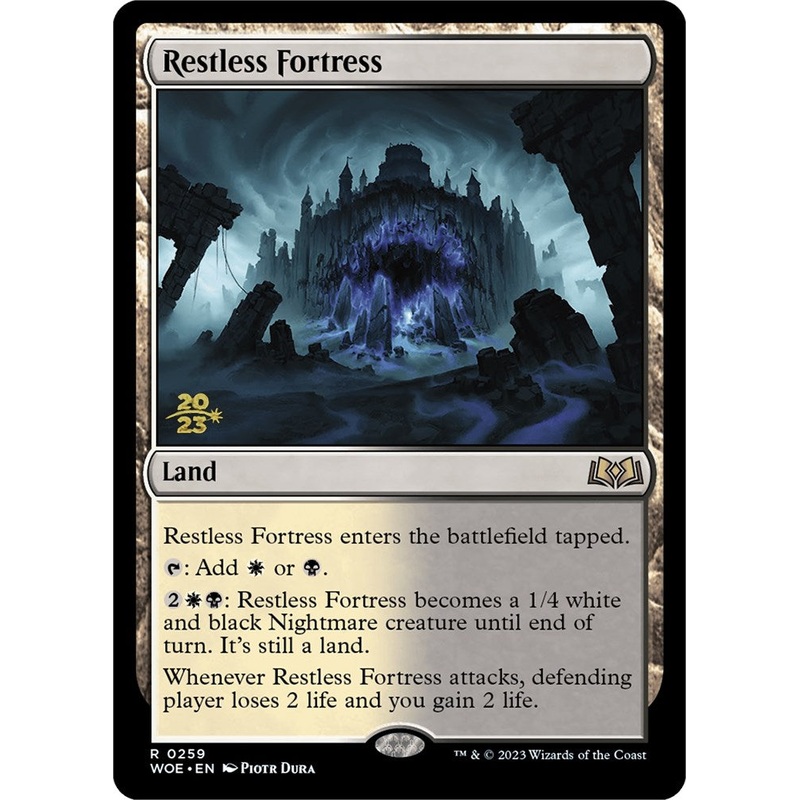 Restless Fortress [Wilds of Eldraine Prerelease Promos]