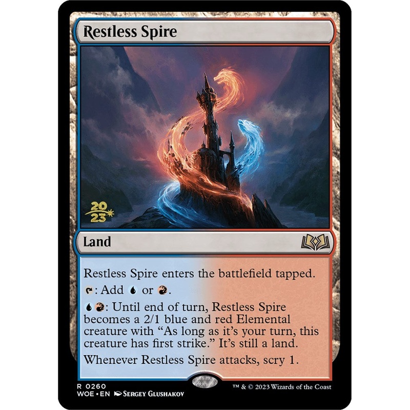 Restless Spire [Wilds of Eldraine Prerelease Promos]