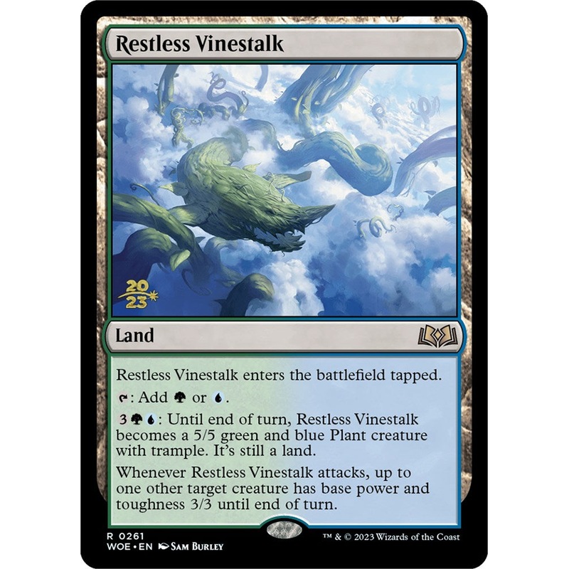 Restless Vinestalk [Wilds of Eldraine Prerelease Promos]