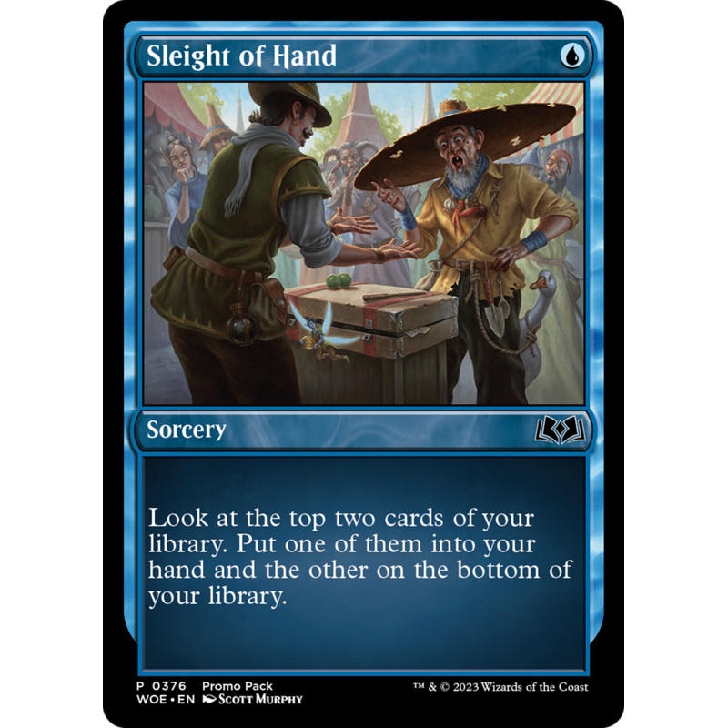 Sleight of Hand (Promo Pack) [Wilds of Eldraine]