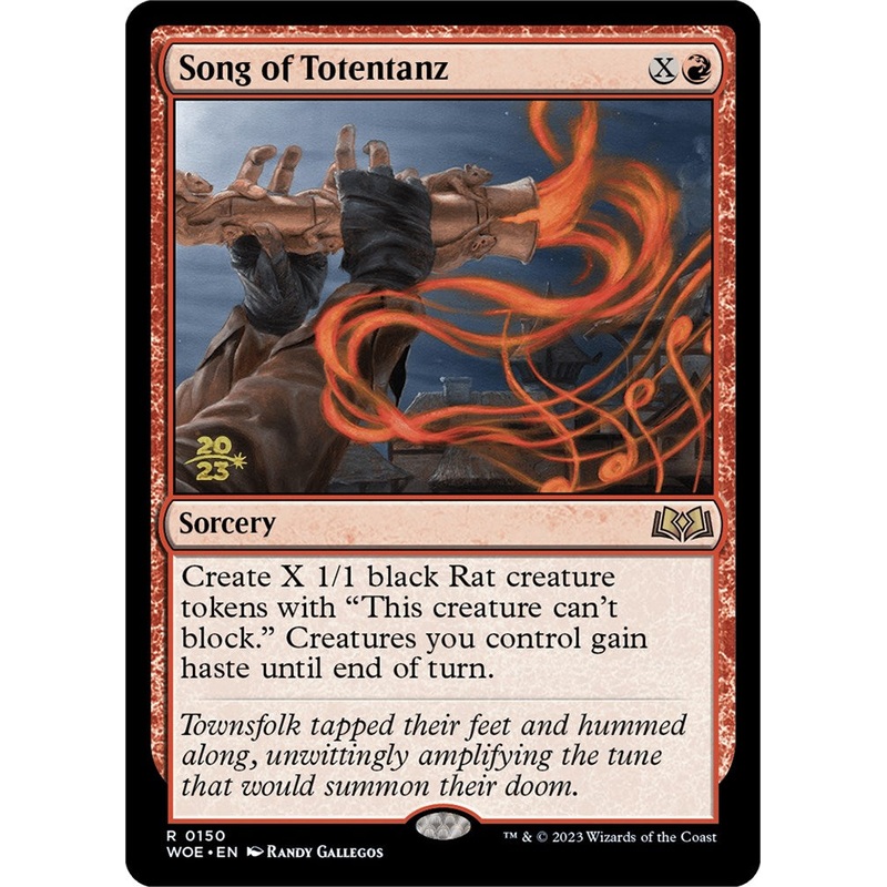 Song of Totentanz [Wilds of Eldraine Prerelease Promos]