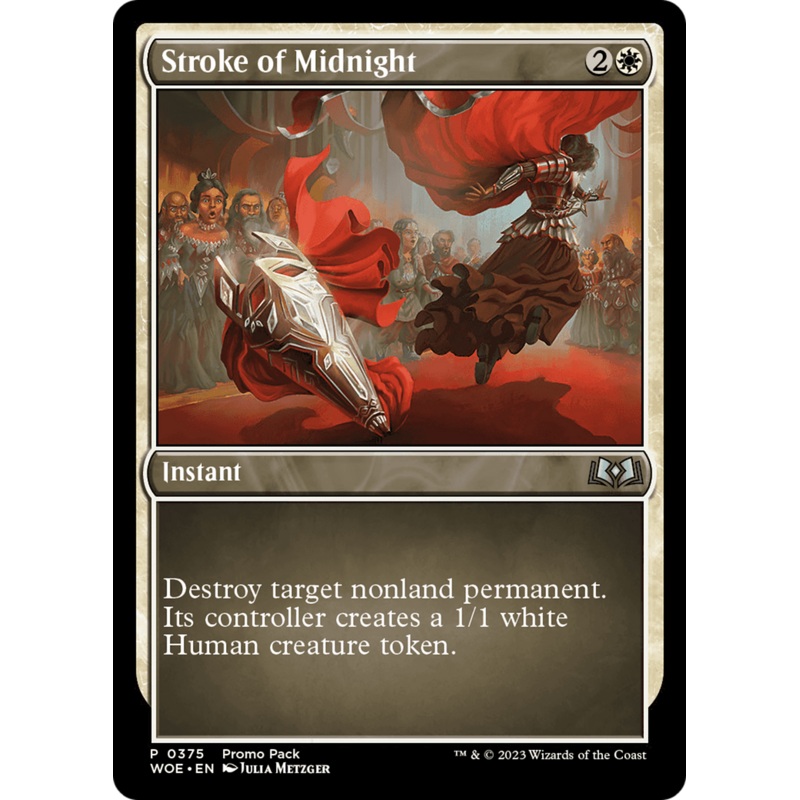 Stroke of Midnight (Promo Pack) [Wilds of Eldraine Promos]