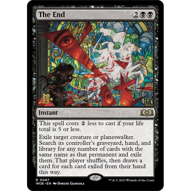 The End [Wilds of Eldraine Prerelease Promos]