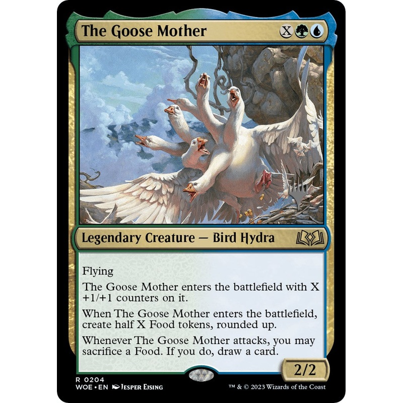 The Goose Mother (Promo Pack) [Wilds of Eldraine Promos]