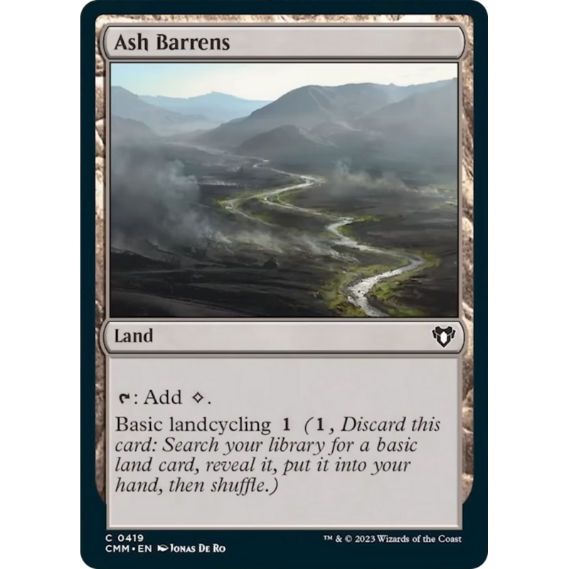 Ash Barrens [Commander Masters]