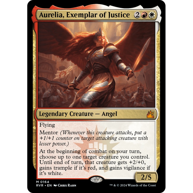 Aurelia, Exemplar of Justice [Ravnica Remastered]