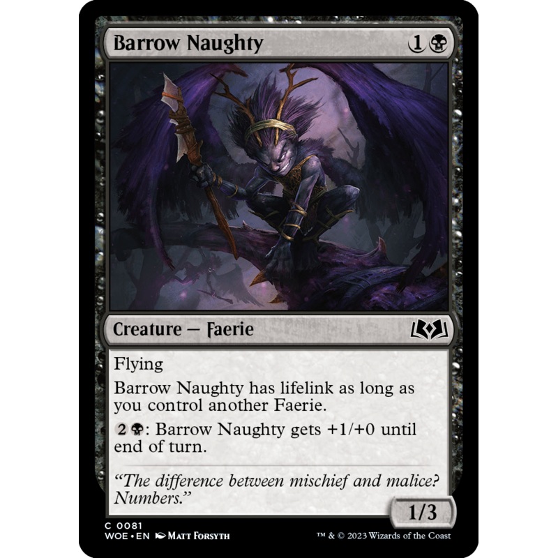 Barrow Naughty [Wilds of Eldraine]