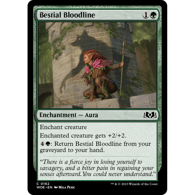 Bestial Bloodline [Wilds of Eldraine]