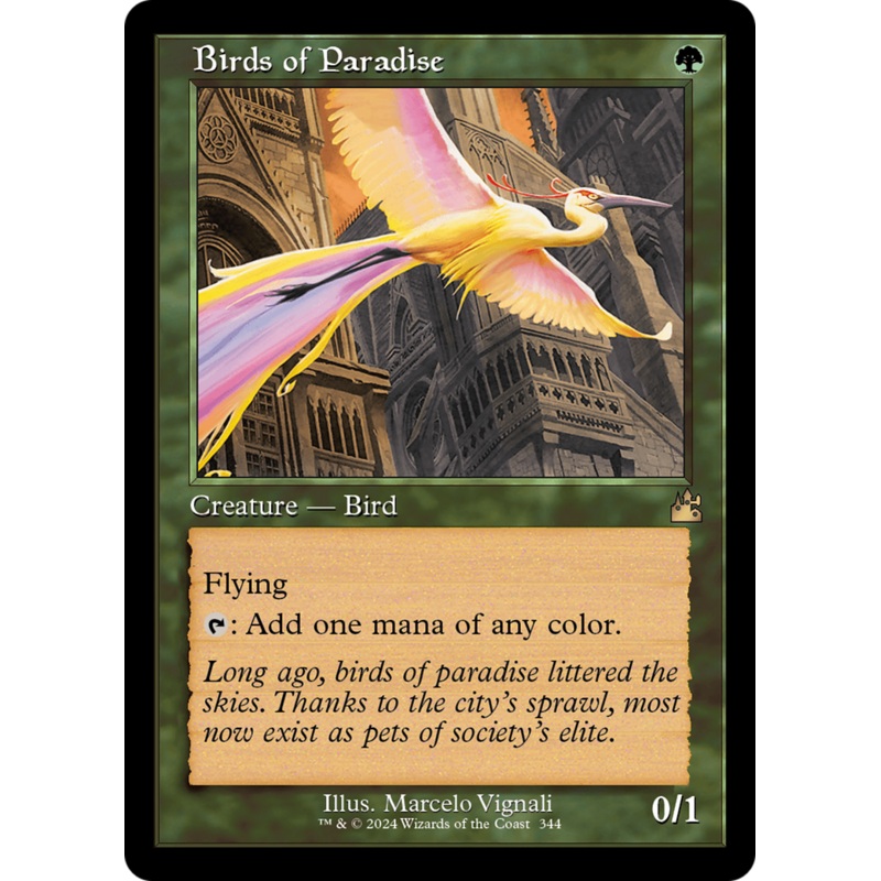 Birds of Paradise (Retro) [Ravnica Remastered]