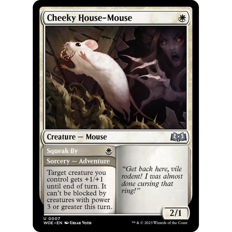 Cheeky House-Mouse [Wilds of Eldraine]