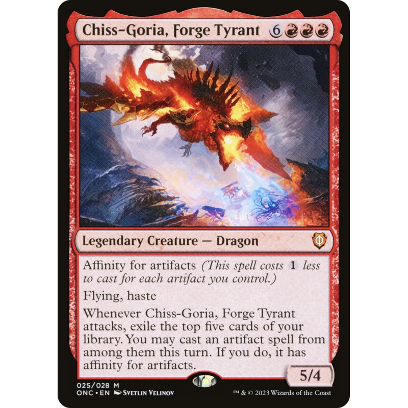 Chiss-Goria, Forge Tyrant [Phyrexia: All Will Be One Commander]