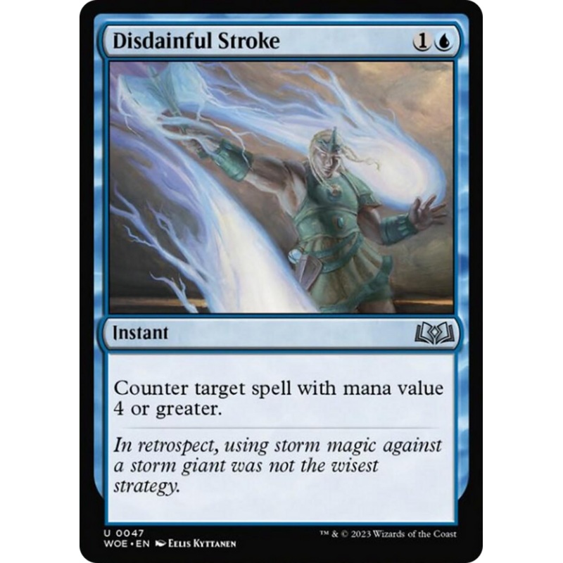 Disdainful Stroke [Wilds of Eldraine]