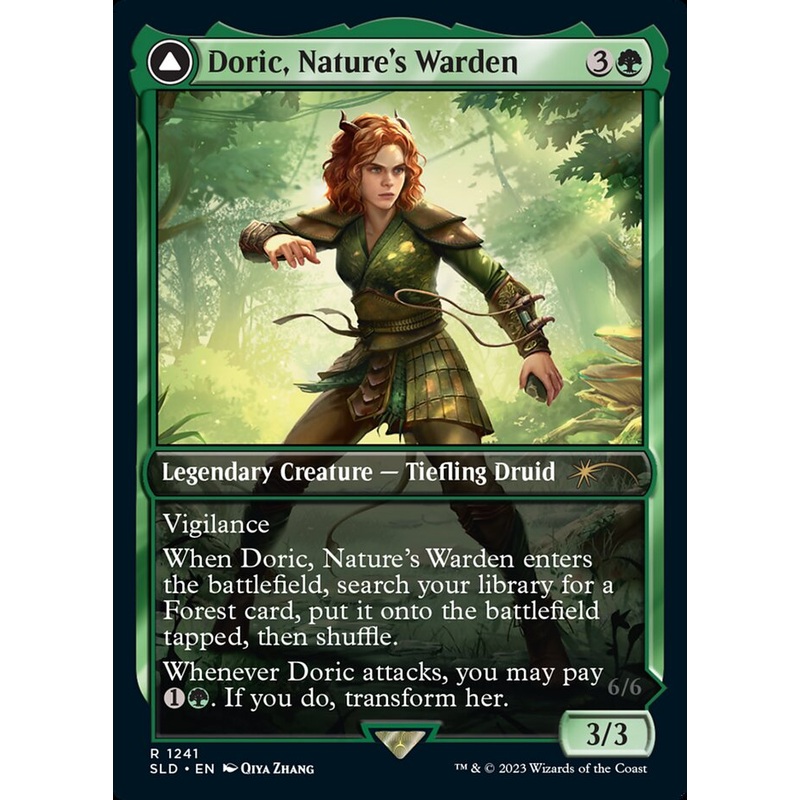 Doric, Nature's Warden // Doric, Owlbear Avenger [Secret Lair Drop Series]