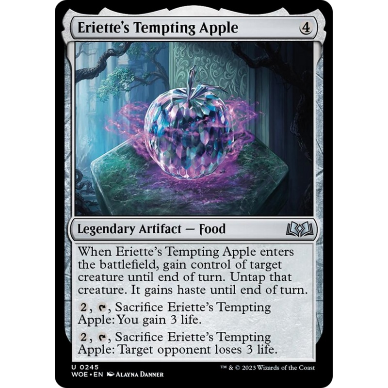 Eriette's Tempting Apple [Wilds of Eldraine]