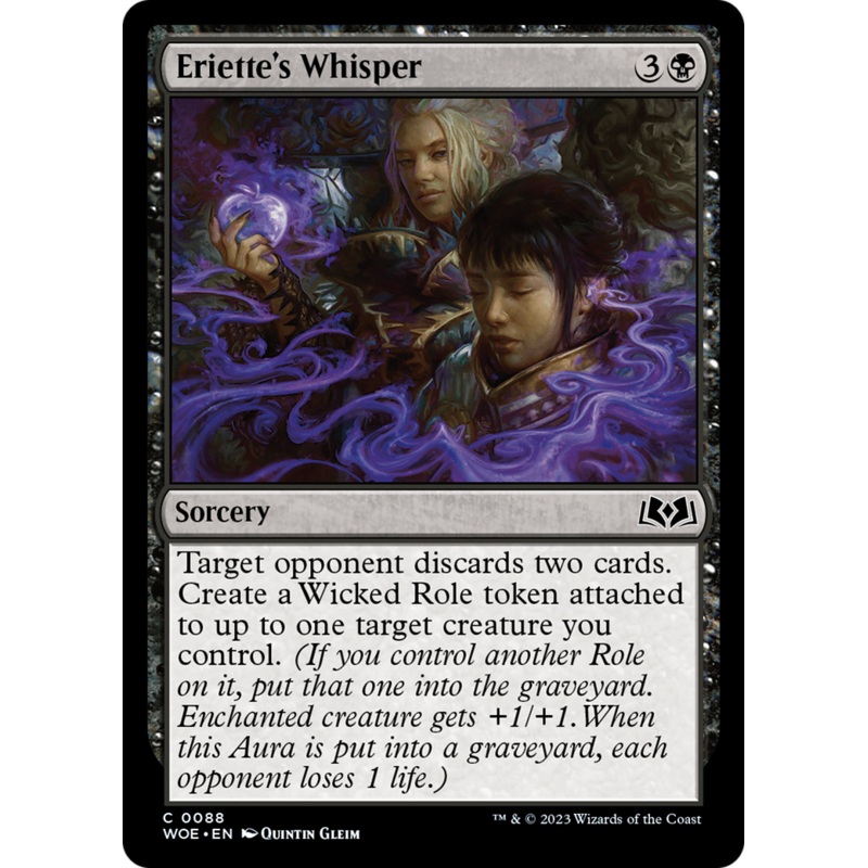 Eriette's Whisper [Wilds of Eldraine]