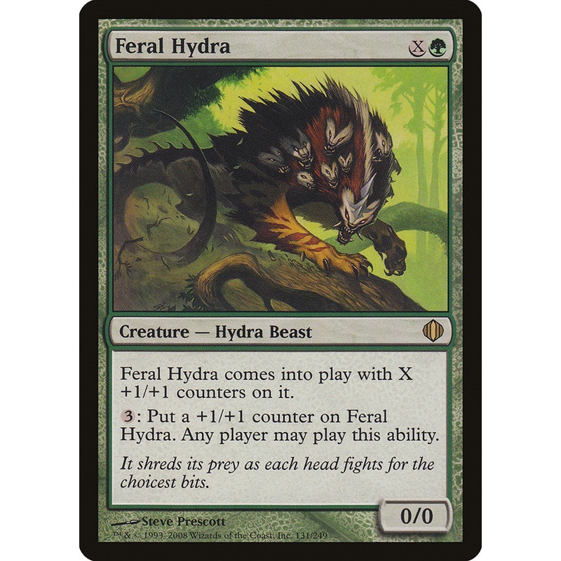 Feral Hydra (Oversized) [Oversize Cards]