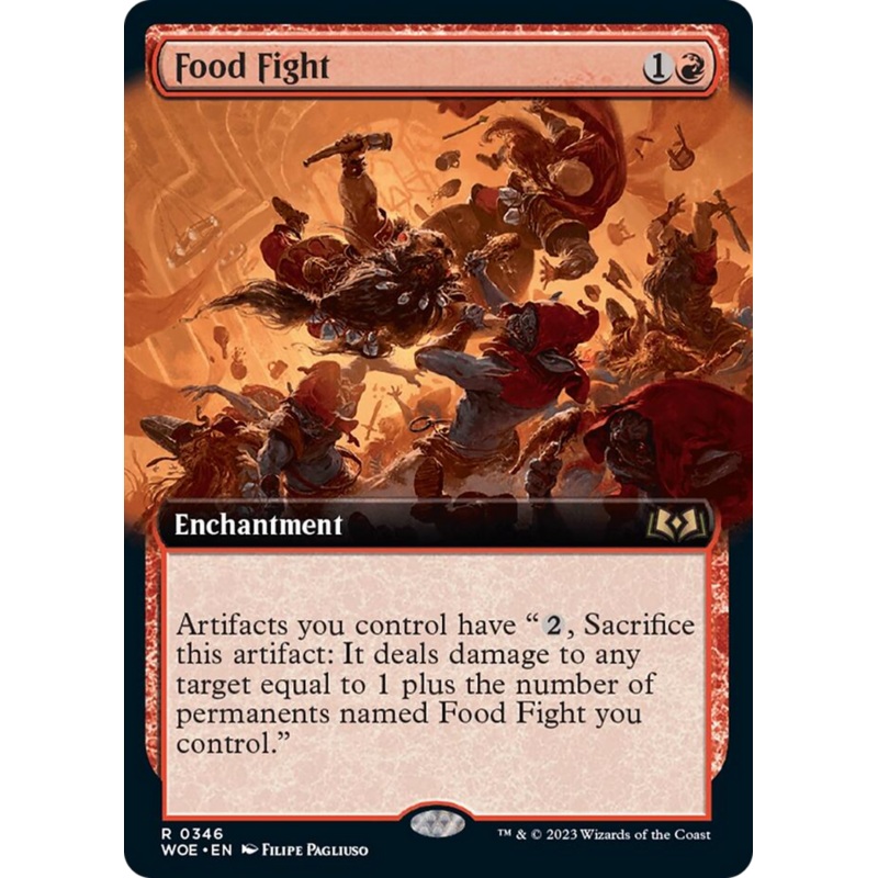 Food Fight (Extended Art) [Wilds of Eldraine]