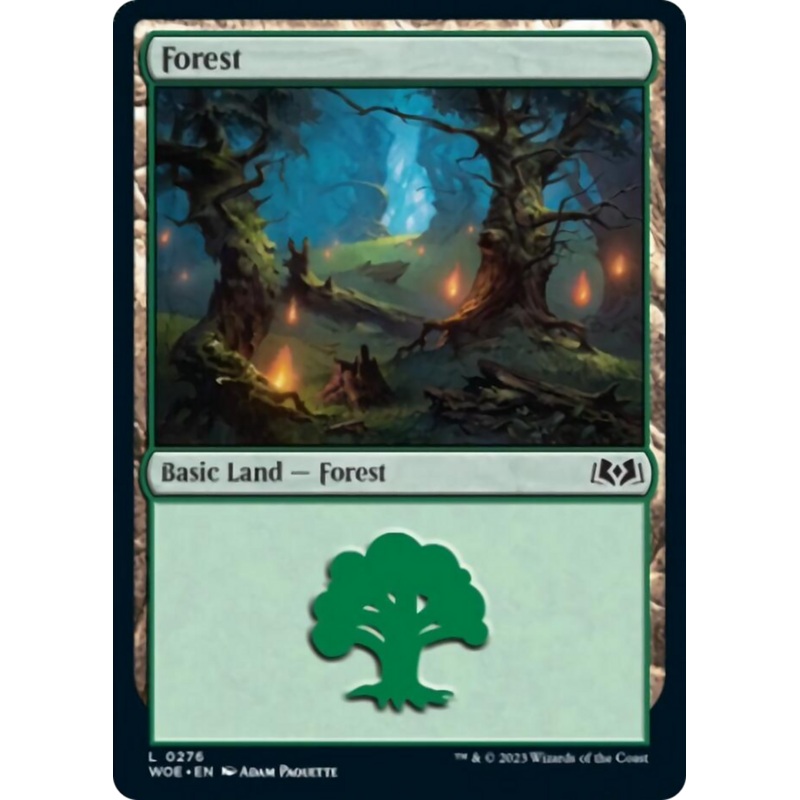 Forest (0276) [Wilds of Eldraine]