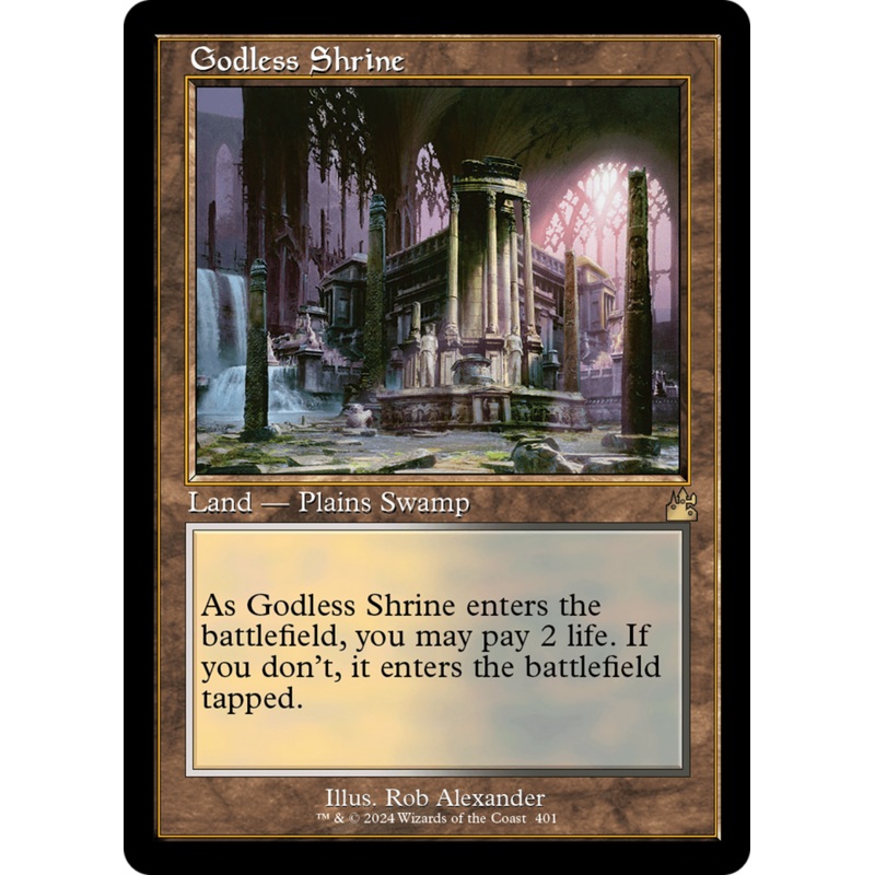 Godless Shrine (Retro) [Ravnica Remastered]