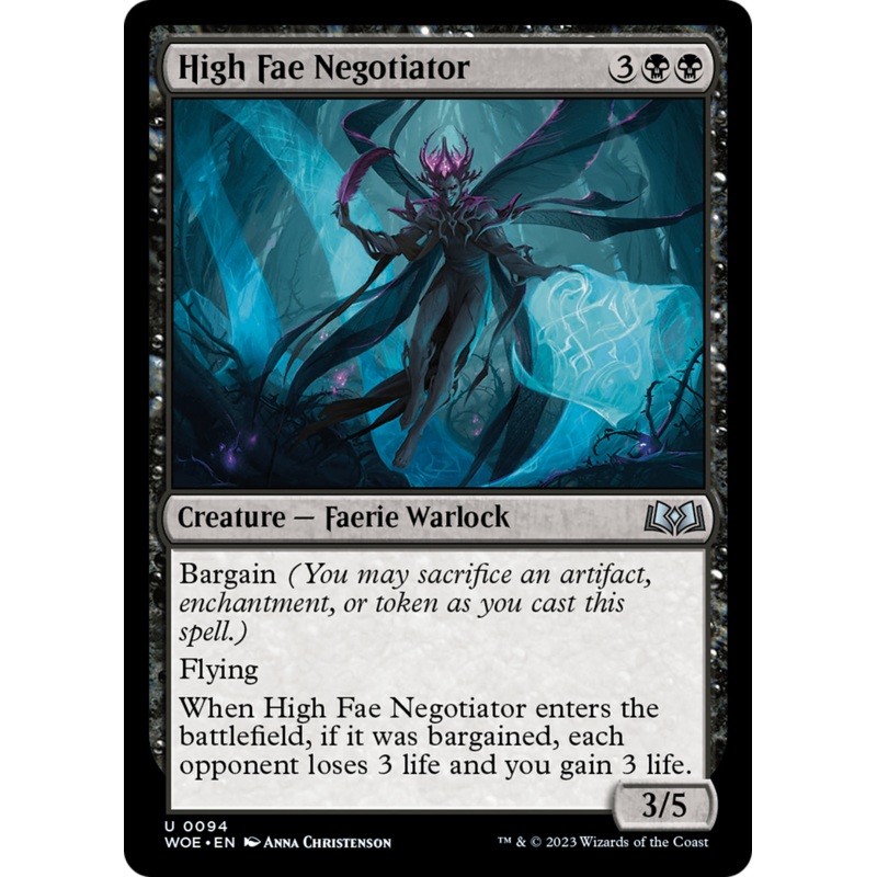 High Fae Negotiator [Wilds of Eldraine]