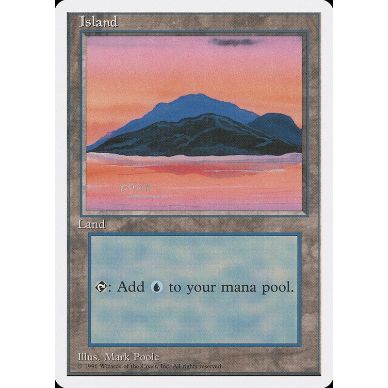 Island (Signature on Bottom Left) [Introductory Two-Player Set]