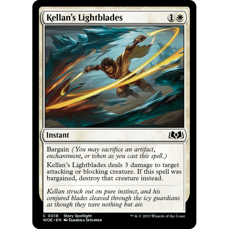 Kellan's Lightblades [Wilds of Eldraine]