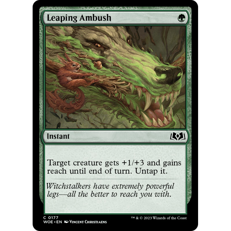 Leaping Ambush [Wilds of Eldraine]