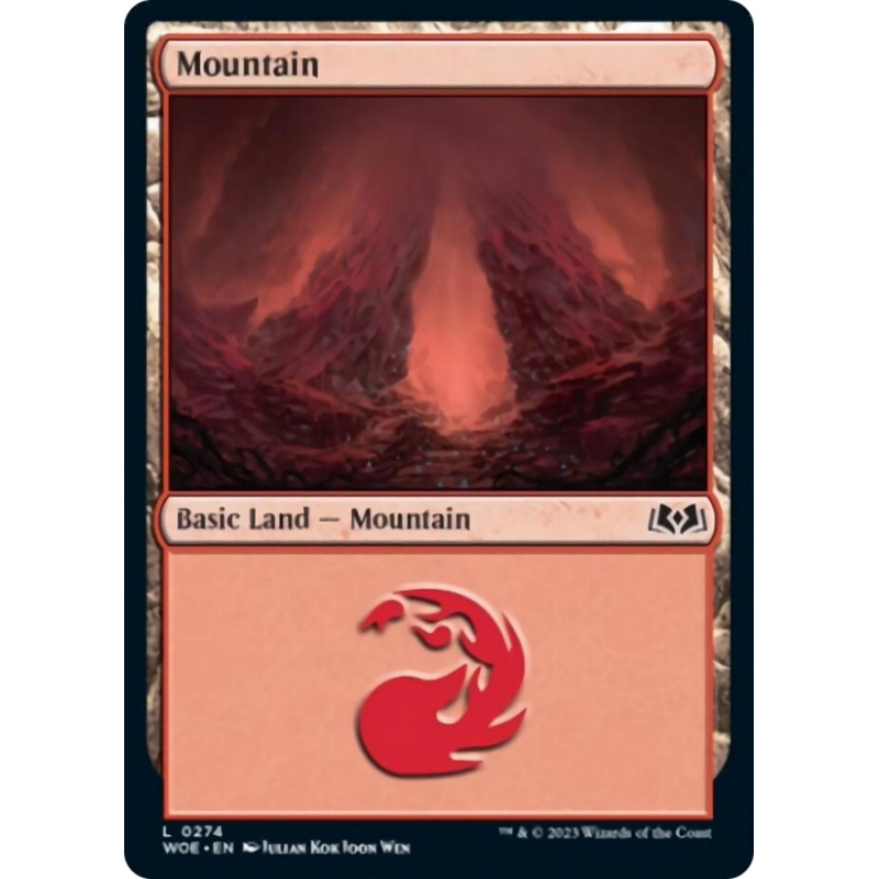 Mountain (0274) [Wilds of Eldraine]