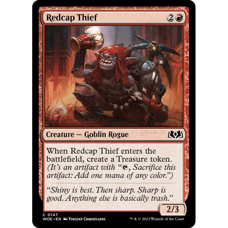 Redcap Thief [Wilds of Eldraine]