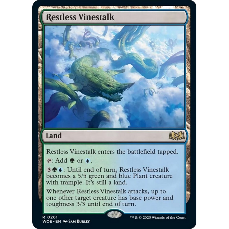 Restless Vinestalk [Wilds of Eldraine]