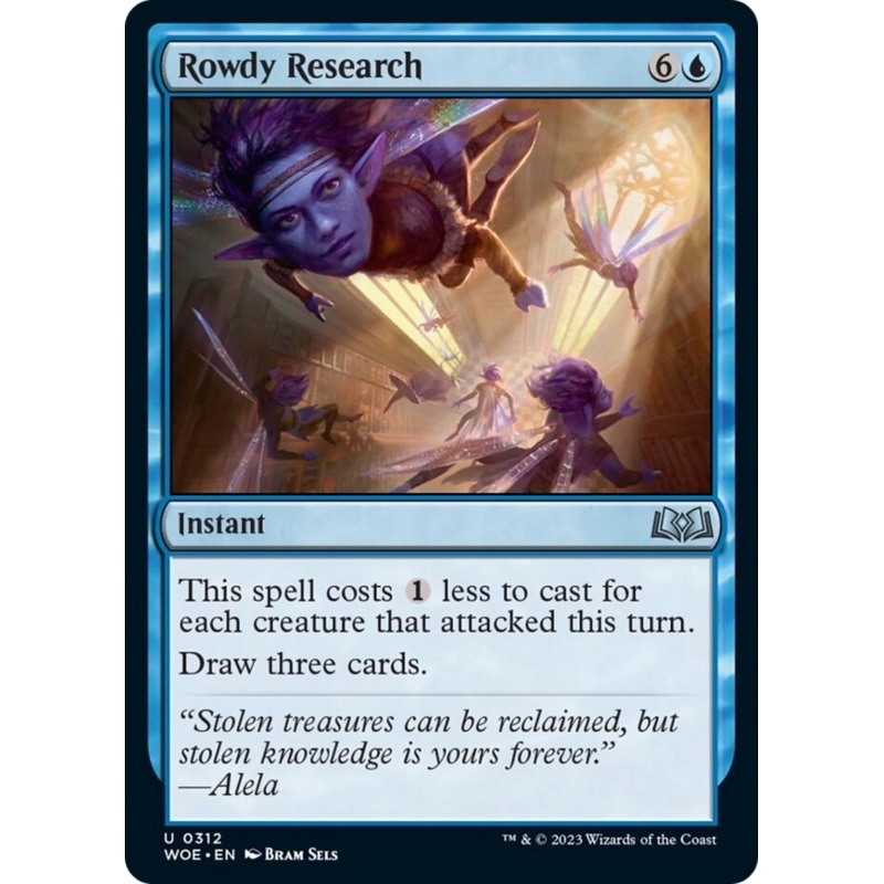 Rowdy Research [Wilds of Eldraine]
