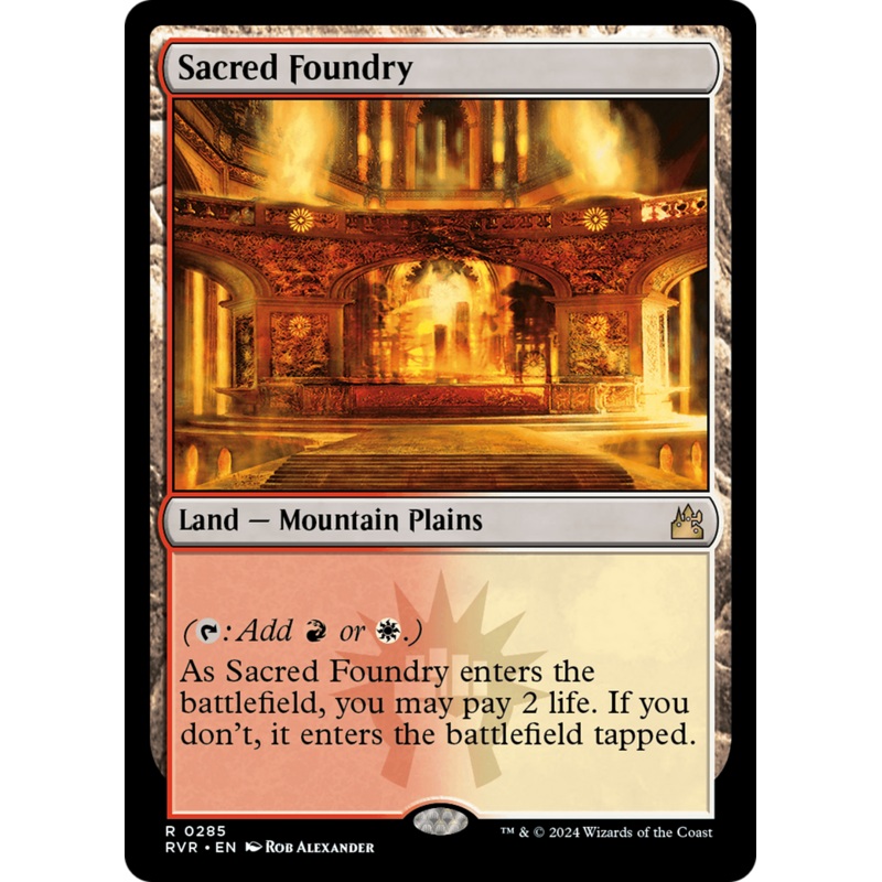 Sacred Foundry [Ravnica Remastered]
