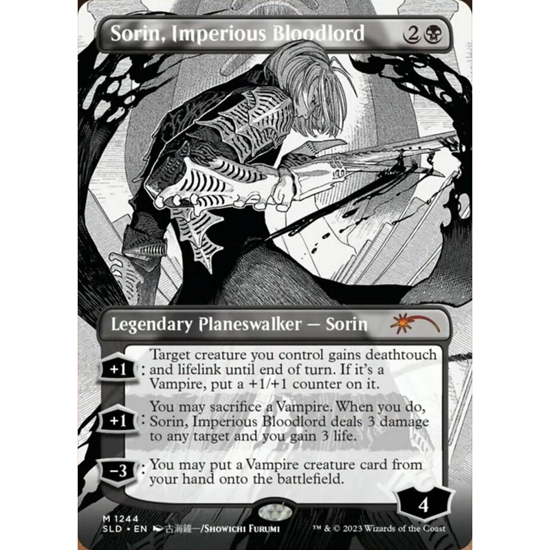 Sorin, Imperious Bloodlord (Borderless) [Secret Lair Drop Series]