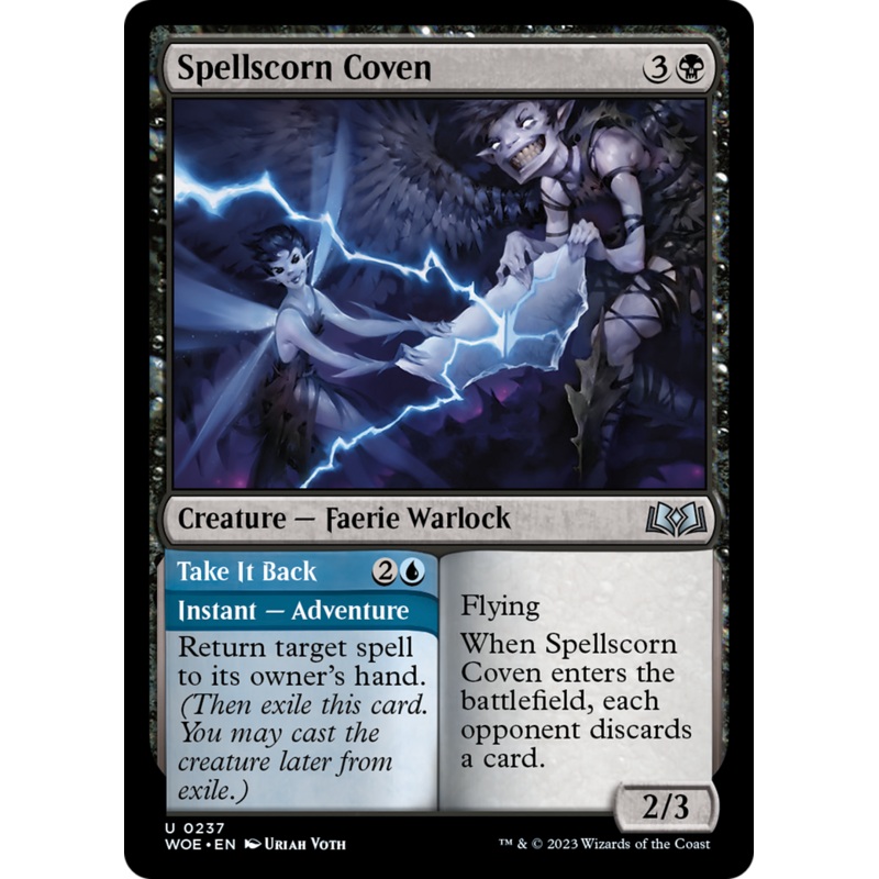 Spellscorn Coven // Take It Back [Wilds of Eldraine]