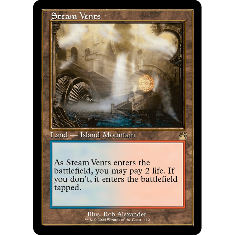 Steam Vents (Retro) [Ravnica Remastered]