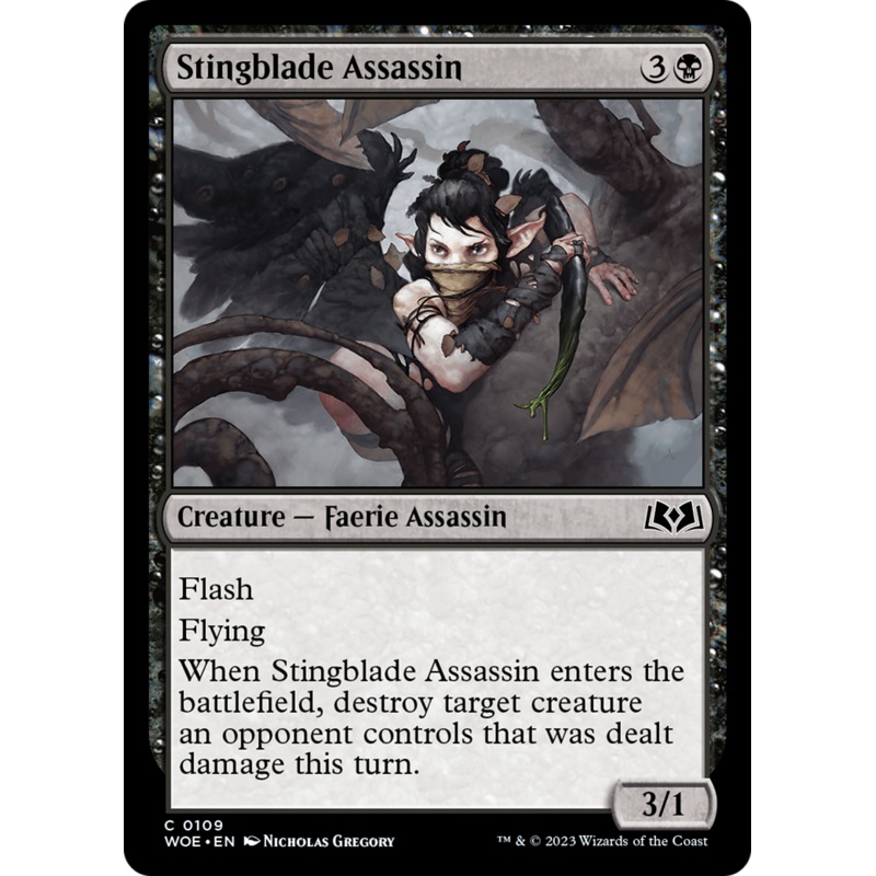 Stingblade Assassin [Wilds of Eldraine]