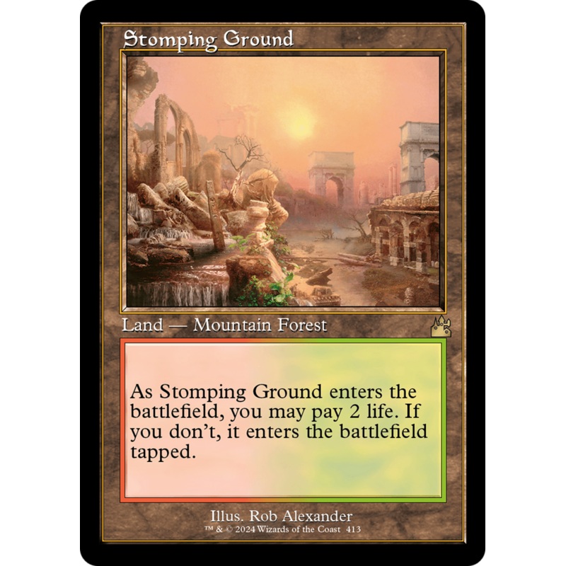 Stomping Ground (Retro) [Ravnica Remastered]