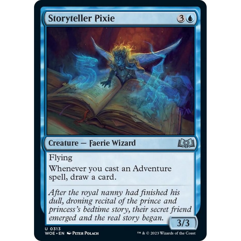 Storyteller Pixie [Wilds of Eldraine]